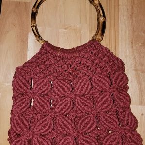 Handmade Macrame Handbag